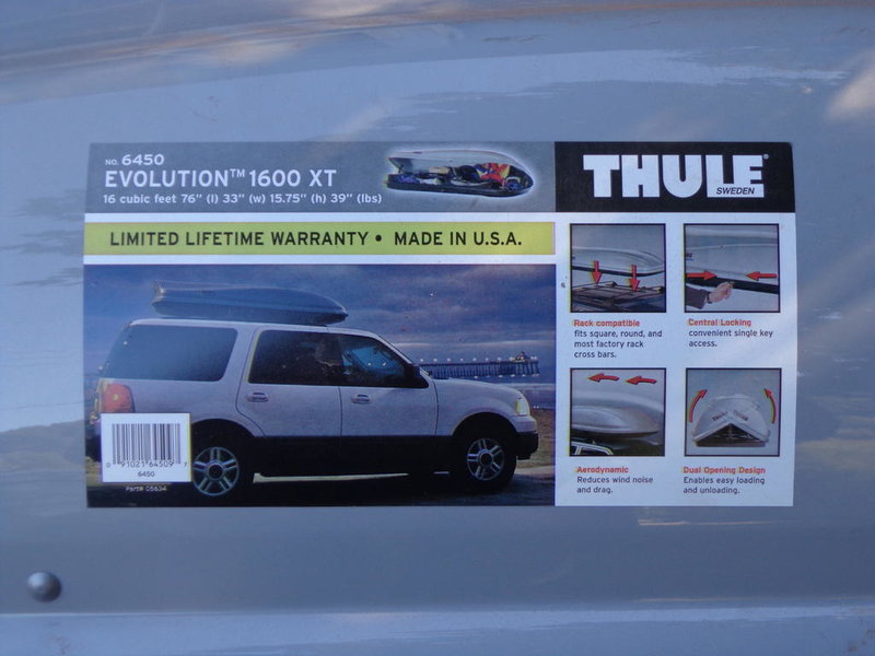 Thule Evolution 1600 >> Thule Evolution 1600xt Roof Top Carrier New Tacoma World Thule Evolution 1600 >> Thule Evolution 1600xt Roof Top Carrier New Tacoma World