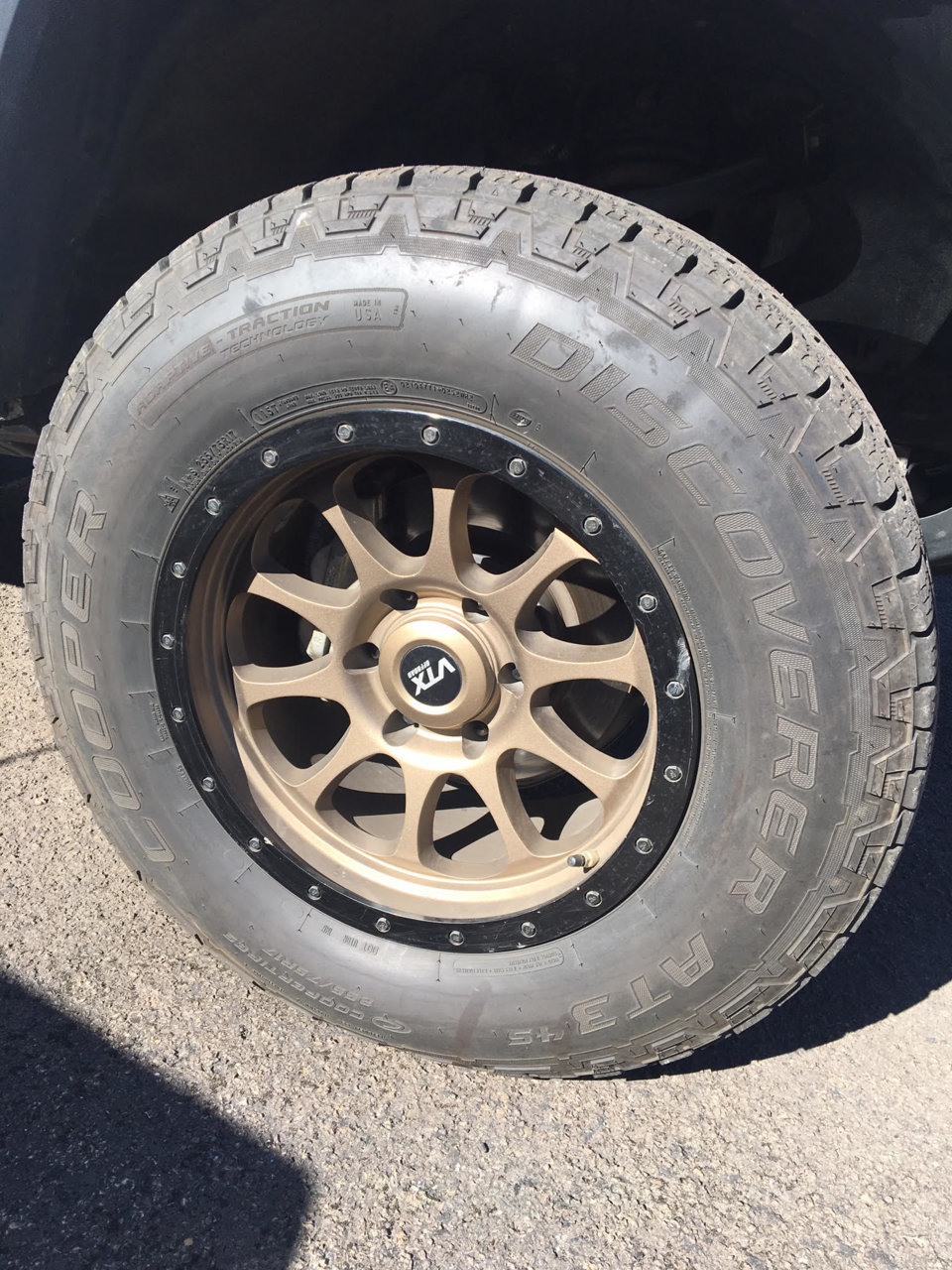 5) VTX Offroad Rogue satin Bronze wheels (Albany, OR)