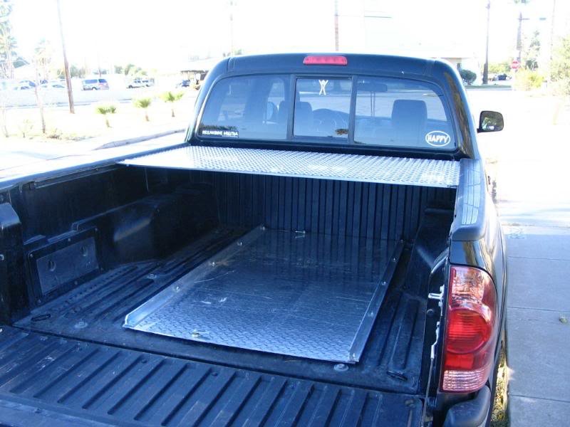 Home Made Diamond Plate Tonneau Cover Tacoma World