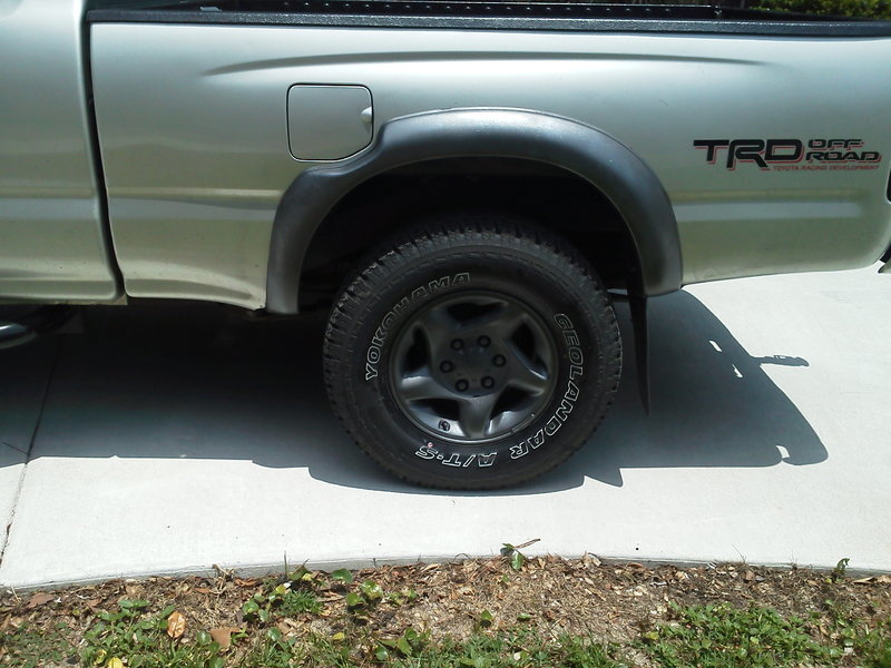 Plasti Dip Wheels and Quarter Panels on 2001 TRD | Tacoma World