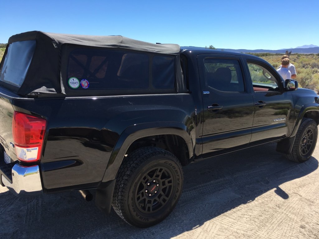 SOLD Bestop Black Supertop soft top for Truck 5.0 ft. bed shortbed ...