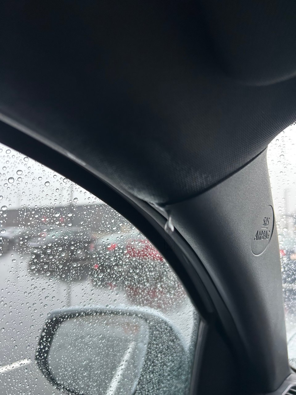How to unclog a Sunroof Drain - water leaking inside the car at