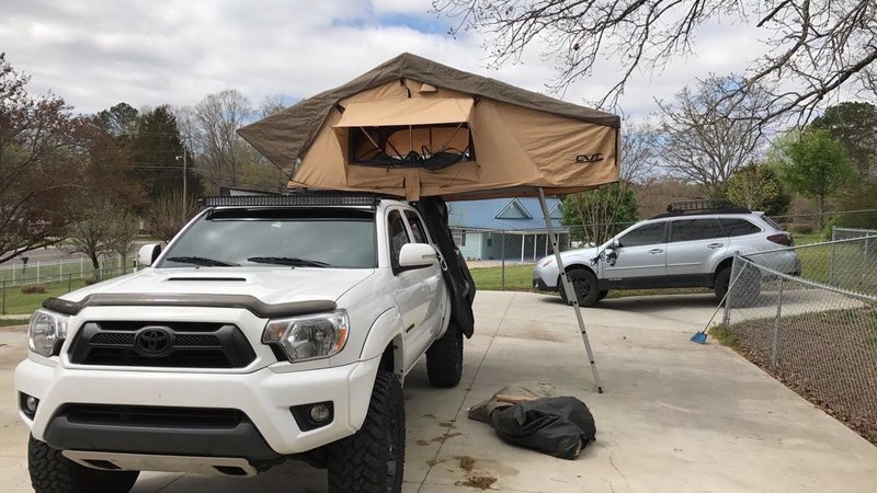 Installing Yakima Tracks on Camper Top | Tacoma World