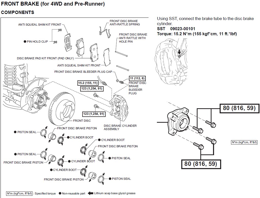 2nd Gen DIY Big Brake KIt -OEM parts- Part #'s provided (INSTALLED ...