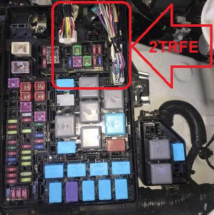 Pic Request>>>2TR-FE Engine Fuse Box | Tacoma World