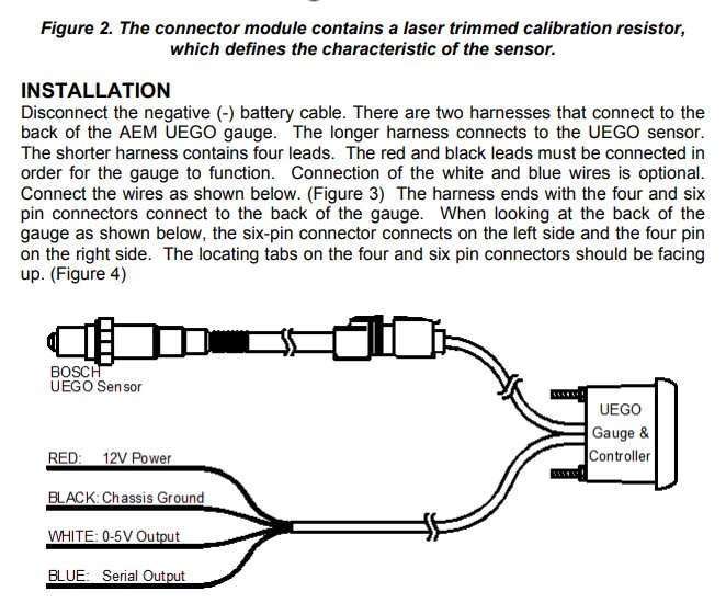 Question On Wiring Aem Uego Wb Into Mapecu3 Tacoma World