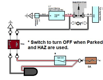 Wiring Up The Horn 