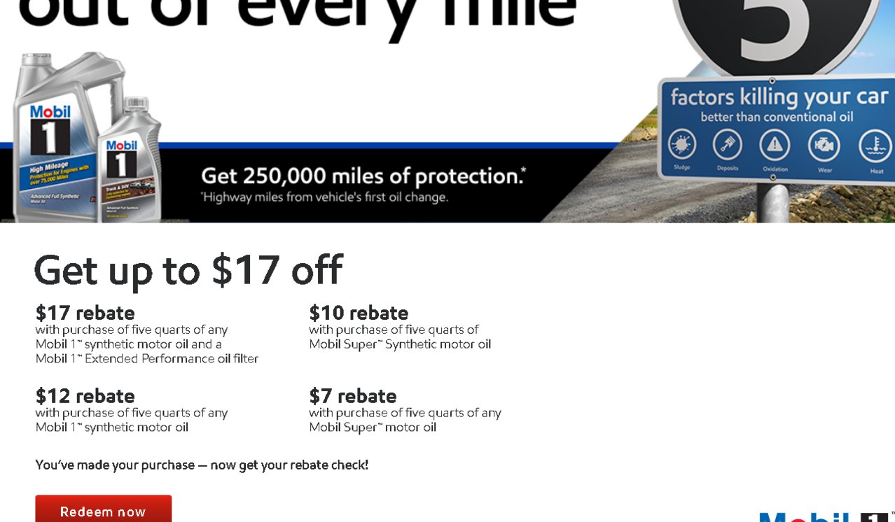 Mobil 1 Rebate >> Mobil 1 Rebates Tacoma World Mobil 1 Rebate >> Mobil 1 Rebates Tacoma World