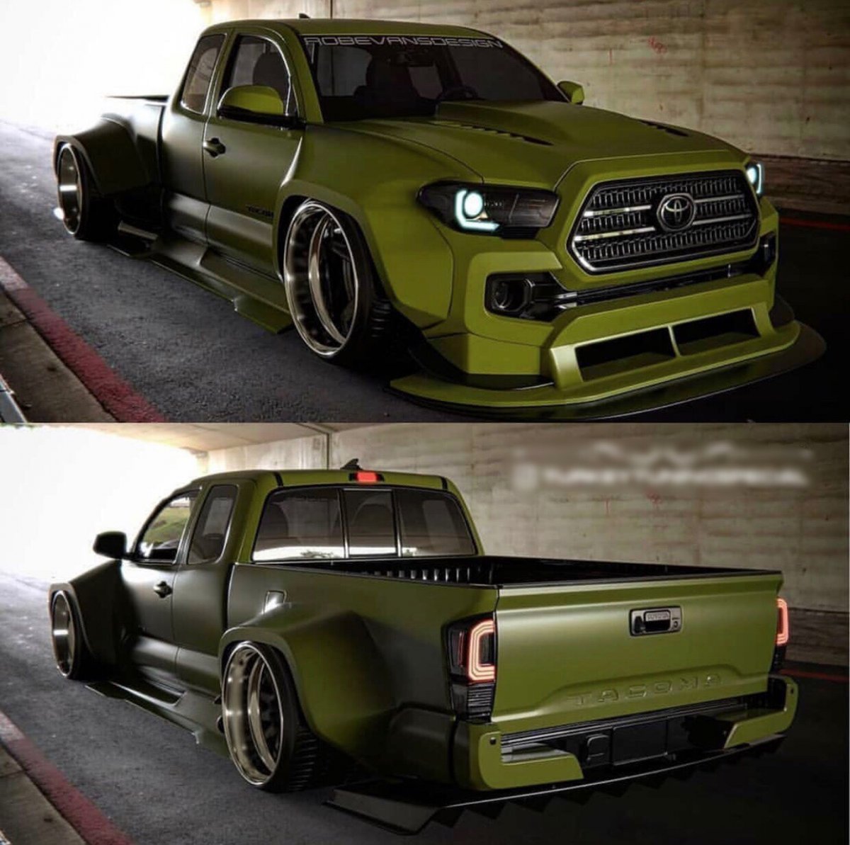 Widebody Kit On A Truck