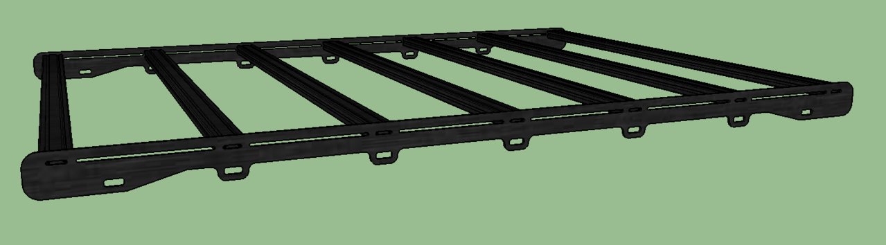 Diy roof rack online wood