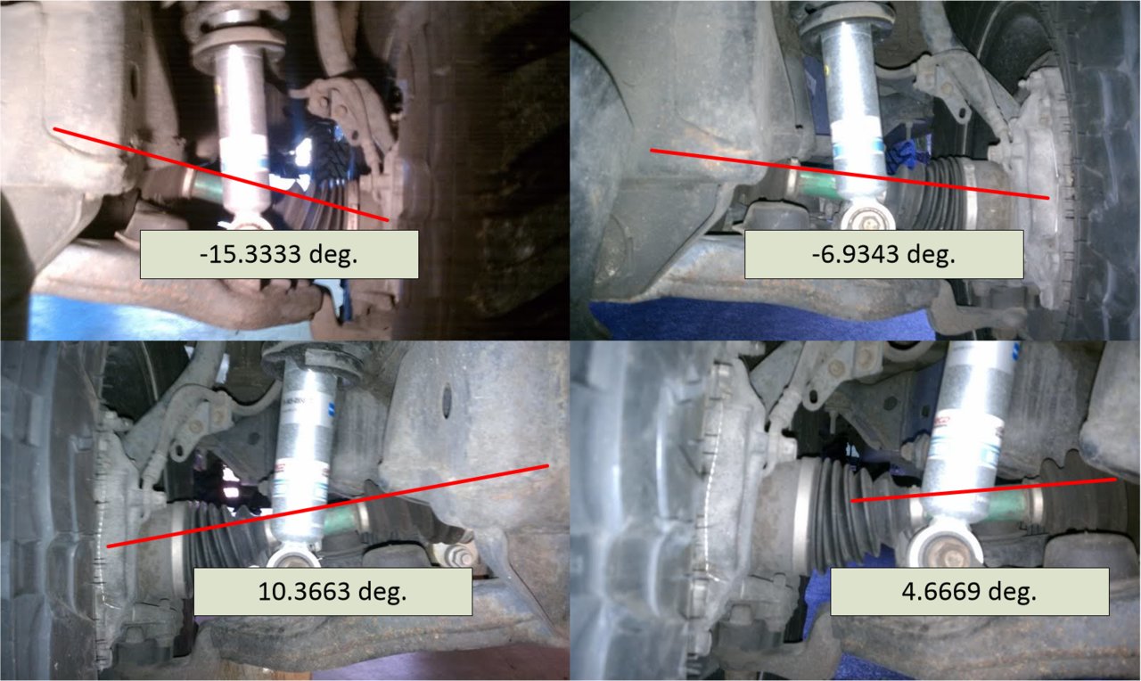Front Differential Drop Kit Before and After Pictures World