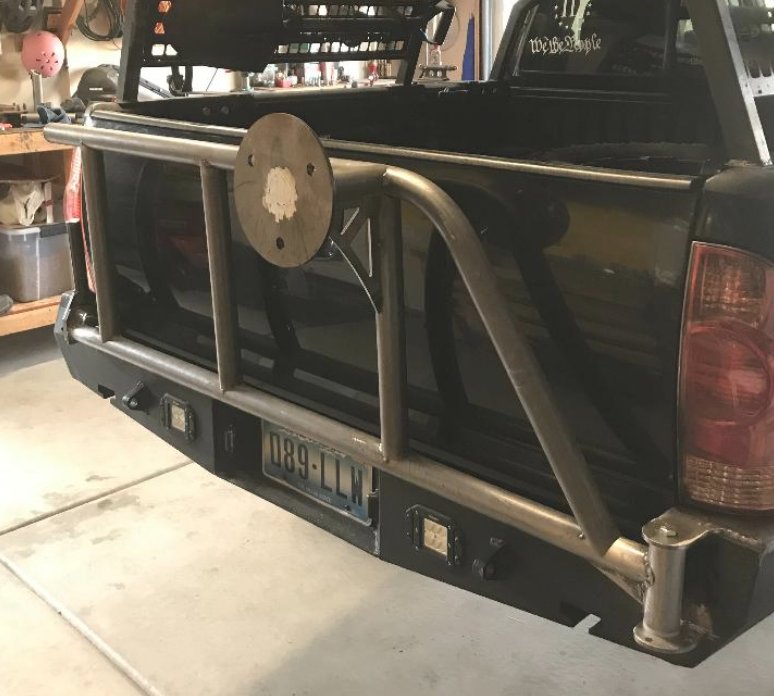 Swing Out Tire Carrier DIY build | Tacoma World