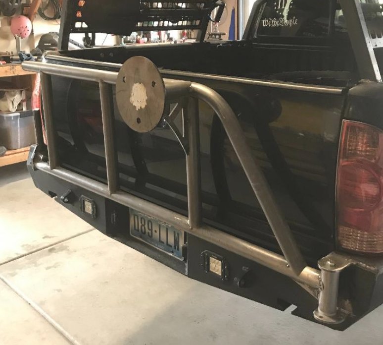 Swing Out Tire Carrier DIY build Tacoma World