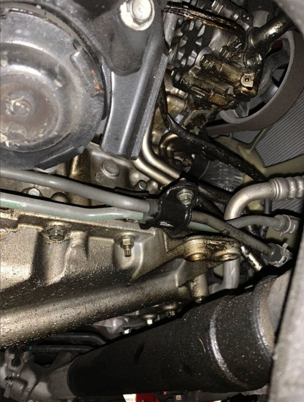 2017 Tacoma Timing Chain Cover Leak Or Ps Pump Leak? 