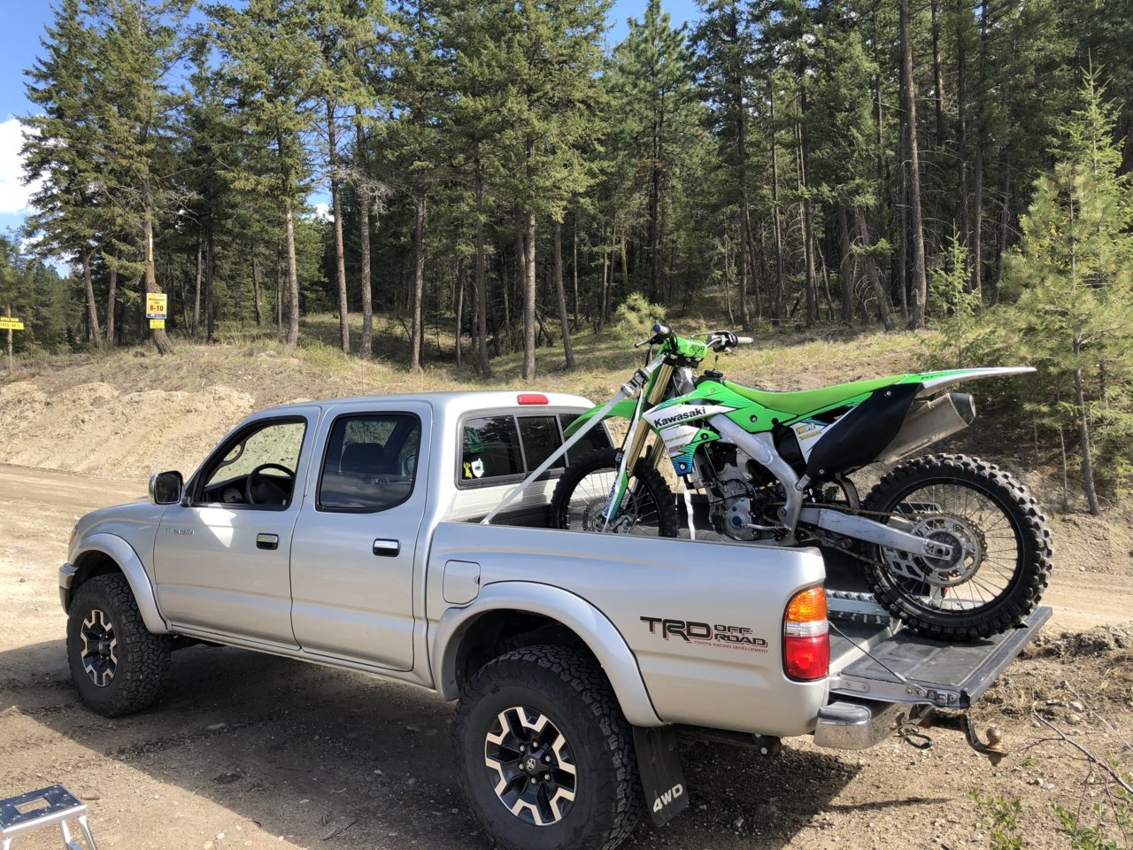 Tacoma on sale dirt bike