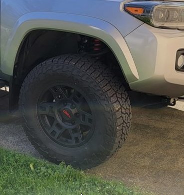 Tacoma TRD Pro Wheels/Center Caps