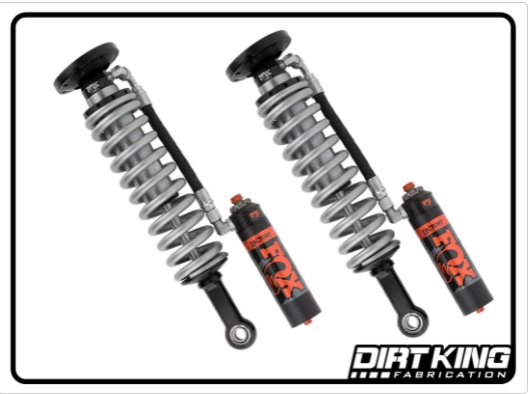 Fox® Racing Shox Performance Elite Series 2.5 Reservoir Front Adjustab -  Double Black Offroad