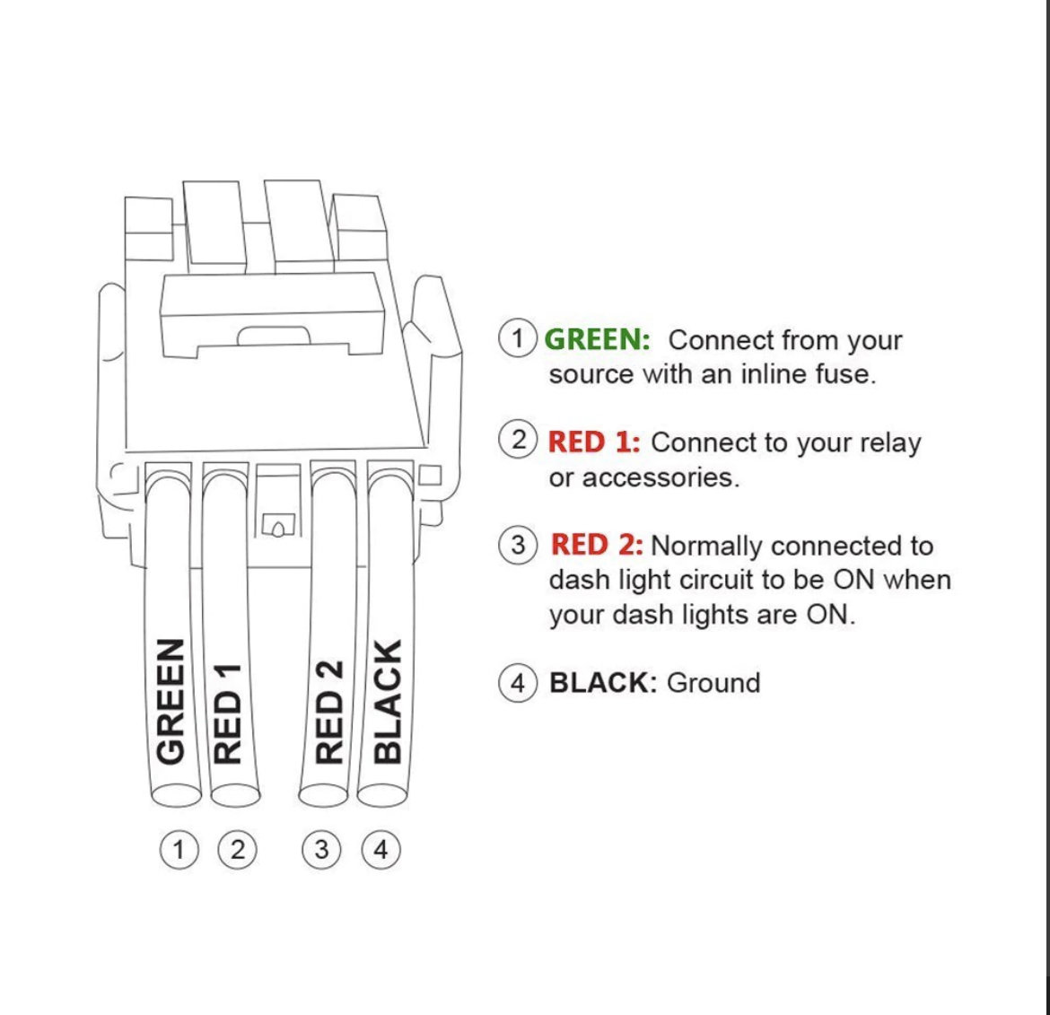 Oznium Flush Mount LED Bolt Light for Grille, Cars Interior, Ambient Lighting (Aluminum Black Housing, 6 mm, Red LED), Size: 6mm (About 15/64)