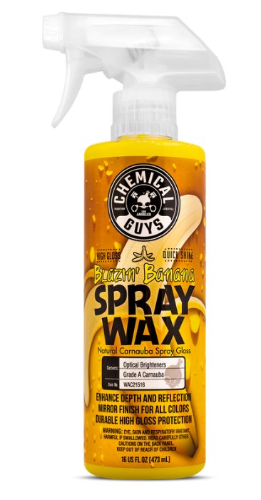 Chemical Guys | Blazin Banana Carnauba Spray Wax (16oz)