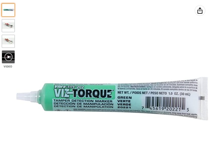 Vibra-Tite Viz-Torque® 202 – Vibra-Tite