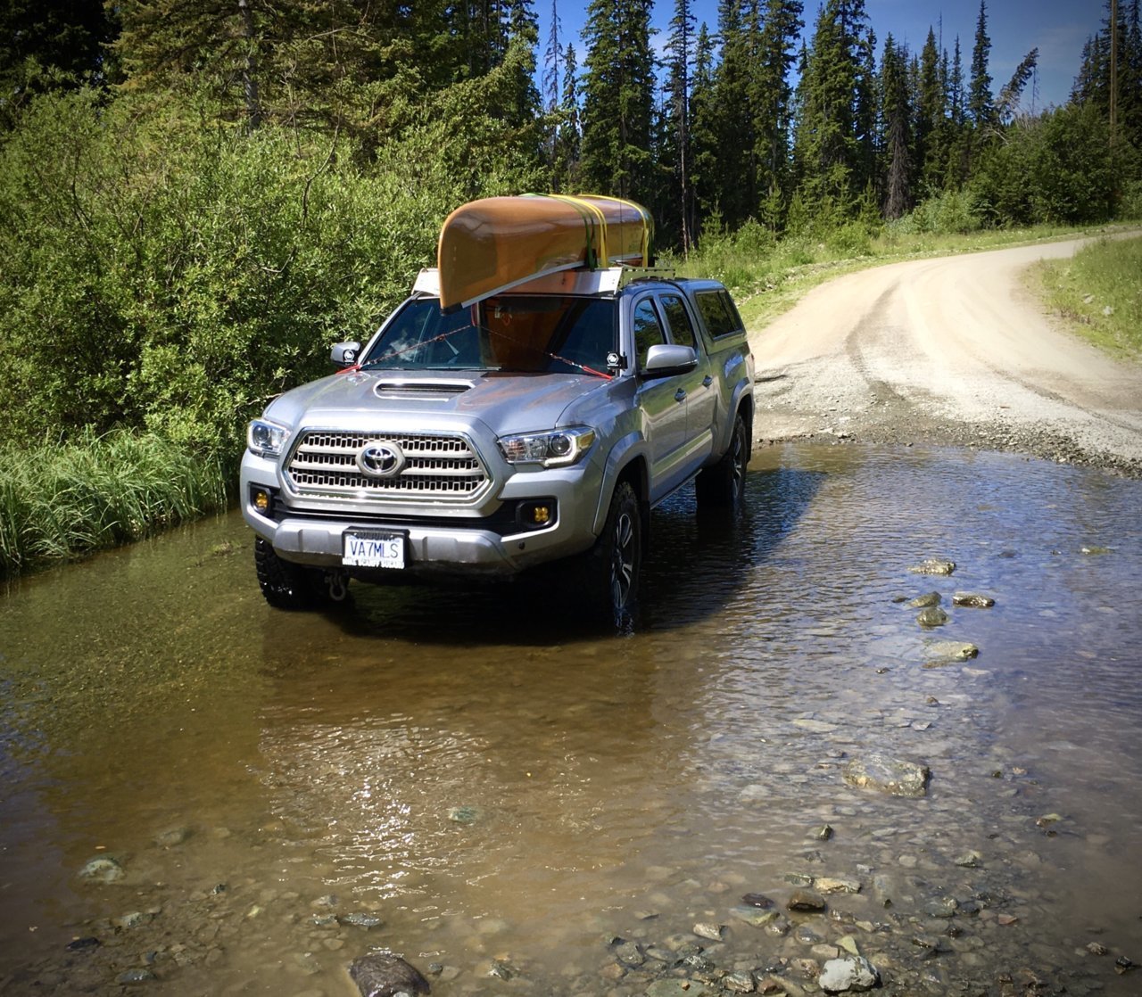 Ladder rack vs. Roof rack for Canoe