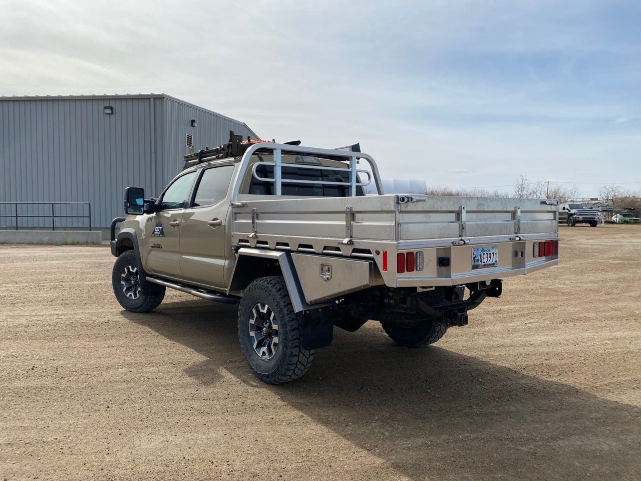 Aluminum Flatbed Toyota Tacoma