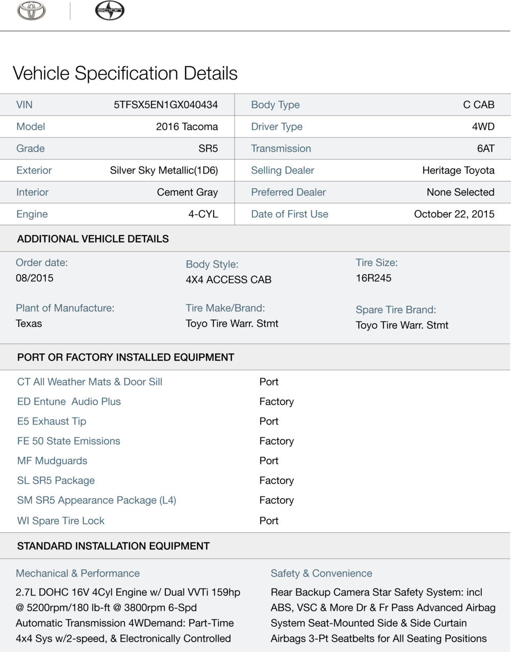 Vehicle Specs - 2016 Tacoma SR5-1.jpg