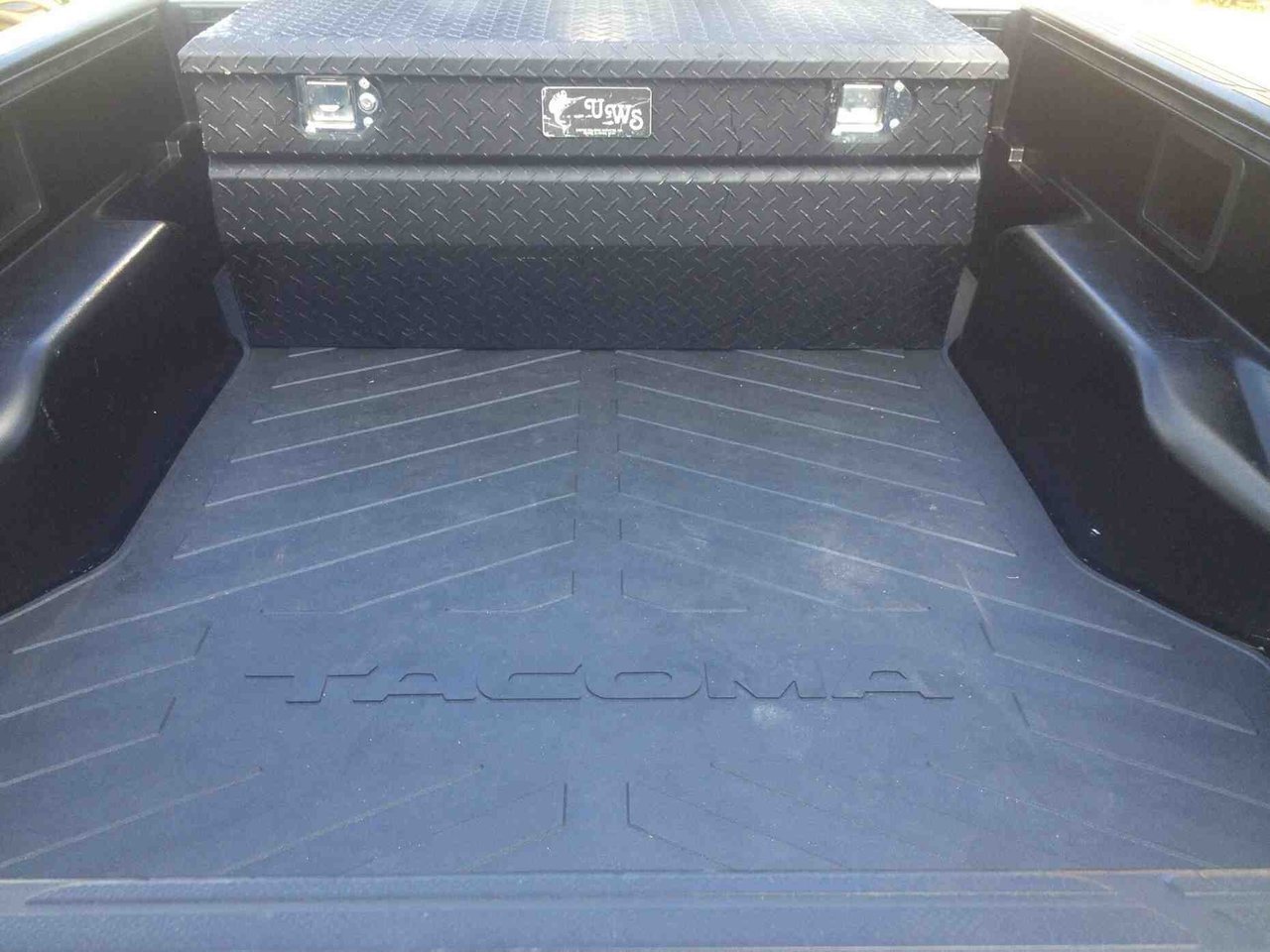 Toolbox for under on sale tonneau cover