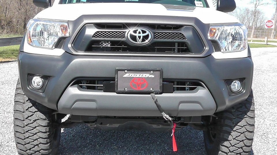 Undercover Hidden Winch Mount System installed! | Tacoma World