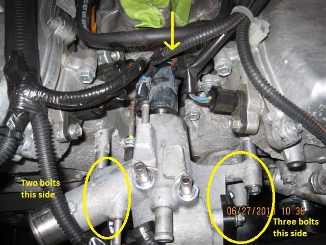 Proper name for water inlet manifold | Tacoma World