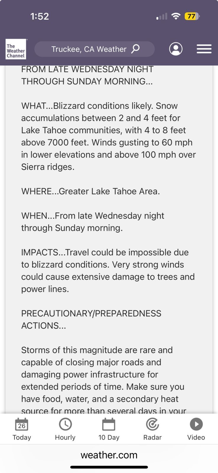 Weather Alerts for Truckee, CA - The Weather Channel  Weather.com.jpg