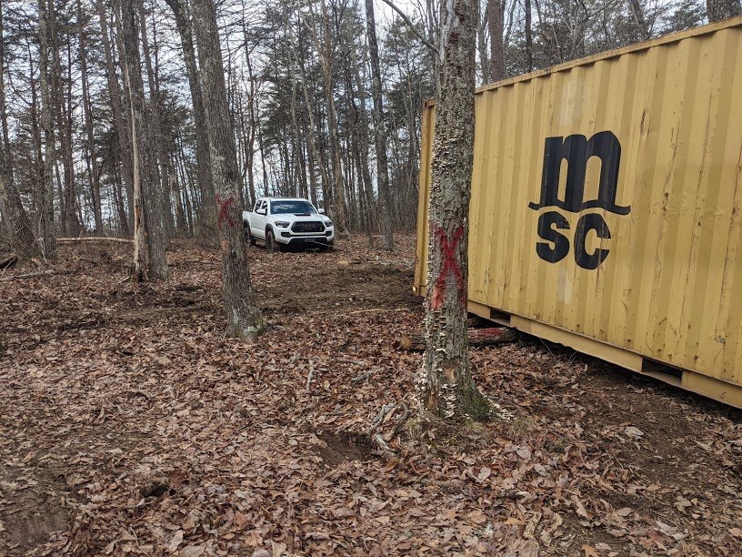 Winched off trailer.jpg