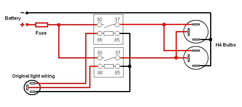 Wiring Off Road Lights   Relay Help