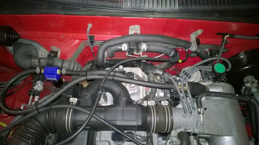 2.7L auto - throttle body and intake manifold cleaning