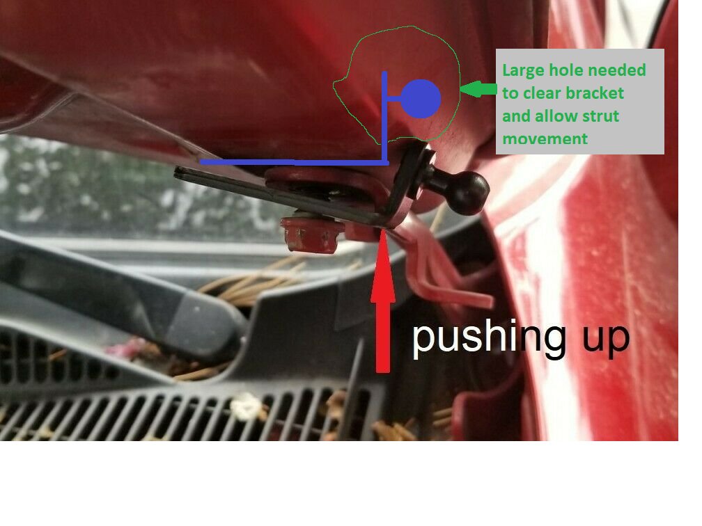 Wrong bracket for hood strut.jpg