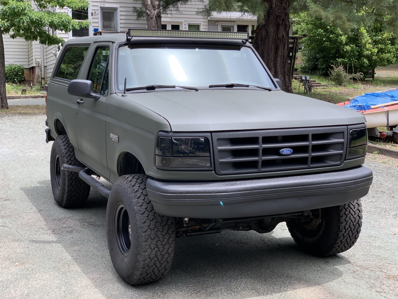 Truck bed liner paint job, full exterior DIY 