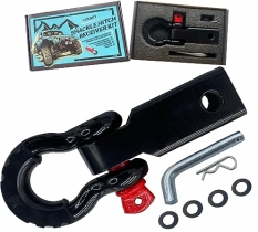 Shackle Mount, Durable 2pcs Weld On Clevis Mount 1 Inch Thick