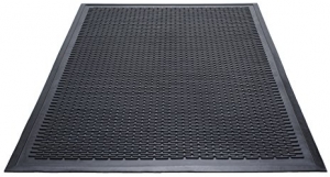 Guardian - MLL14030500 Clean Step Scraper Outdoor Floor Mat, Natural  Rubber, 3'x5', Black, Ideal for any outside entryway, Scrapes Shoes Clean  of Dirt