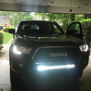 Caliraised 3D Stealth Fit Light Bar On