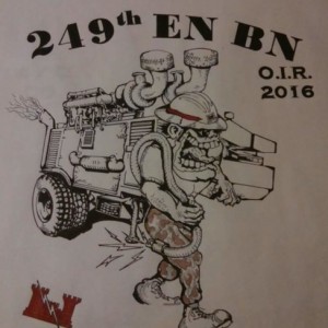 Pretty cool shirt design my pops made for my brother's crew!