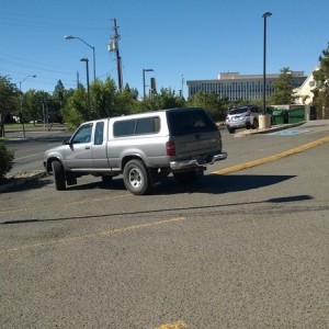 For parking thread. Sweet ride though.