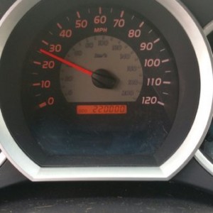 5 yrs, 9 months, 3 weeks ago today I bought her with 110k