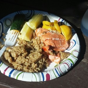 Camp dinner!
