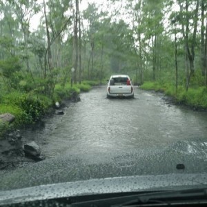 One of many little puddles @ Rausch Creek