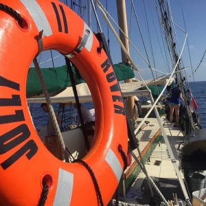 At 100 fathoms deep