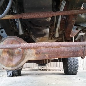 4Runner front axle