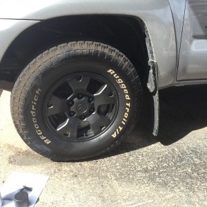 More coats on wheel