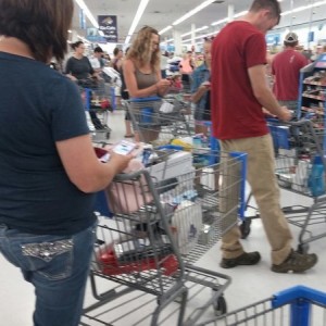 Wal Mart on a Sunday O_o why do I torture myself?