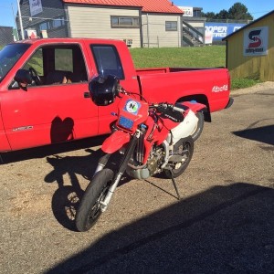 Track day at mid Ohio today on the xr650.