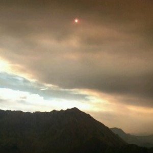 Smokey sun